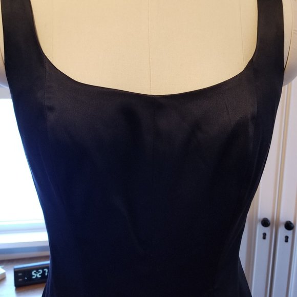 Nine West Black A Line Cocktail Dress. Size 4 - Picture 3 of 6